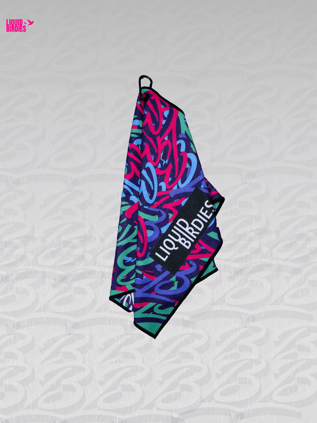 Liquid Pattern Hyperweave golf towel product view