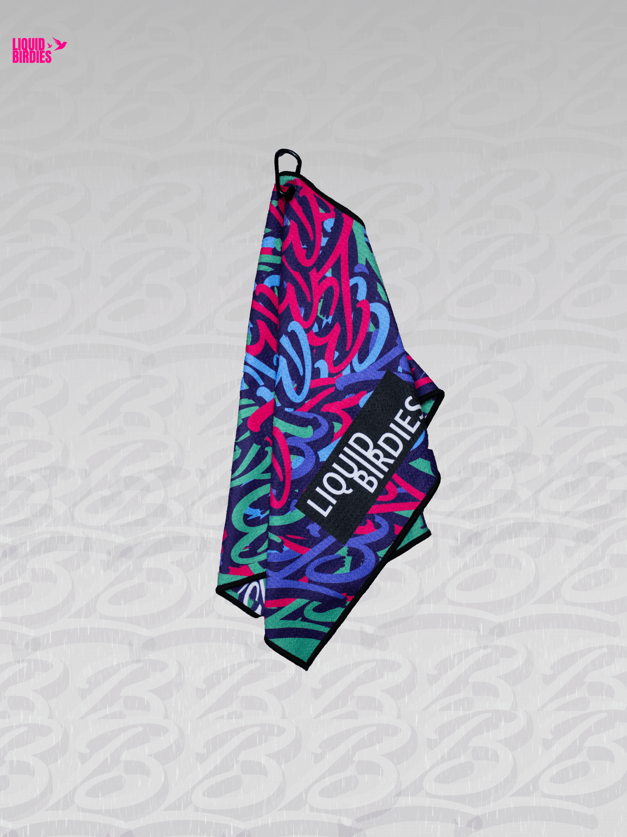Liquid Pattern Hyperweave golf towel product view