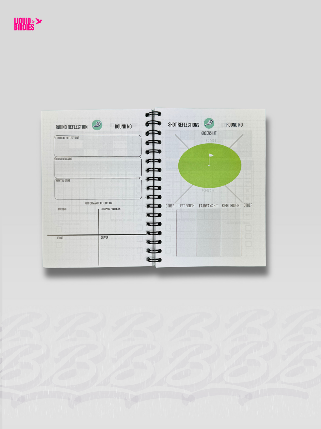 Special Edition Golf Performance Journal detail