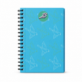 Blue Golf Performance Journal on a clean white background
